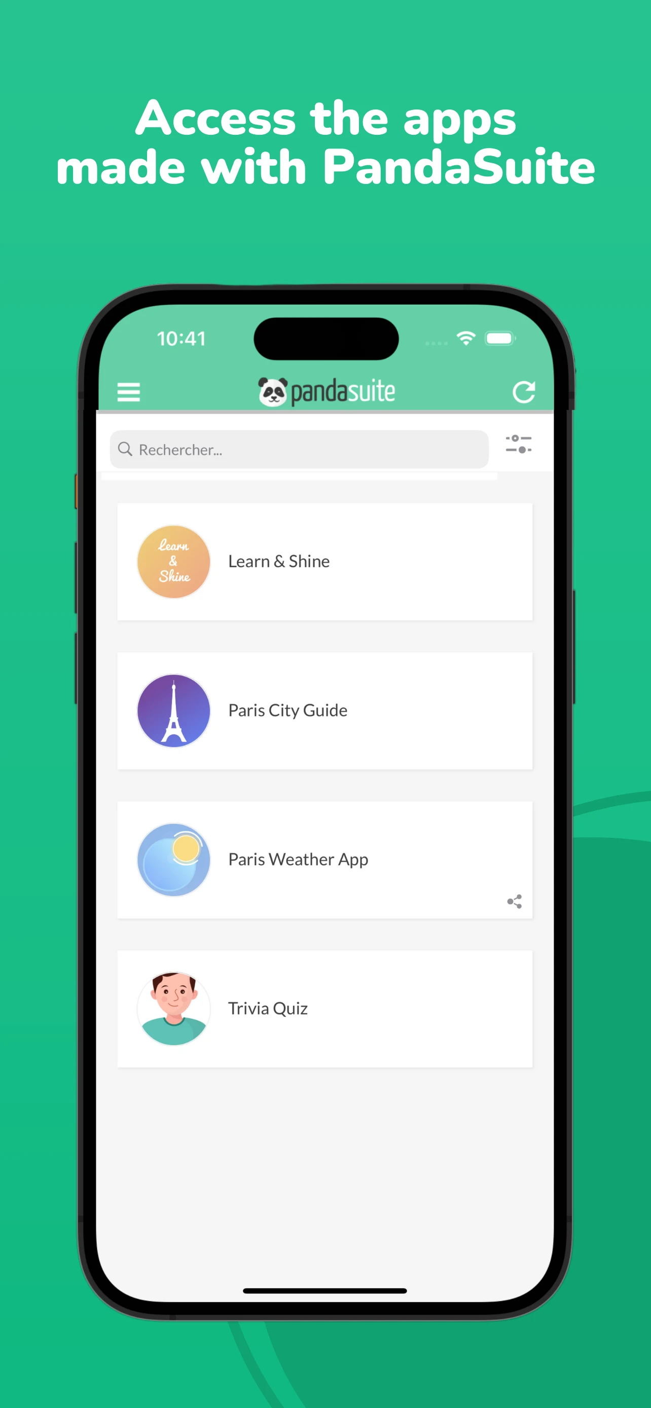 PandaSuite Viewer screenshot